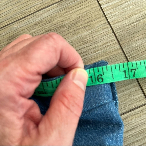 VINTAGE Midi to Maxi Denim Skirt, Size 10-12 - Picture 8 of 9